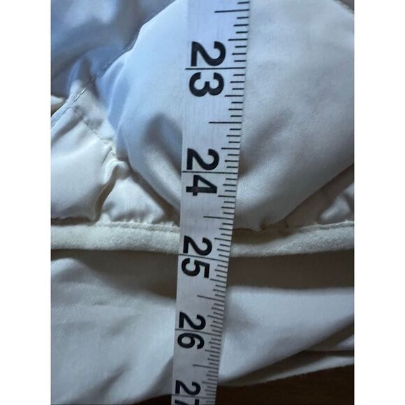 Woolrich down blend puffer cream vest xl - Picture 5 of 9